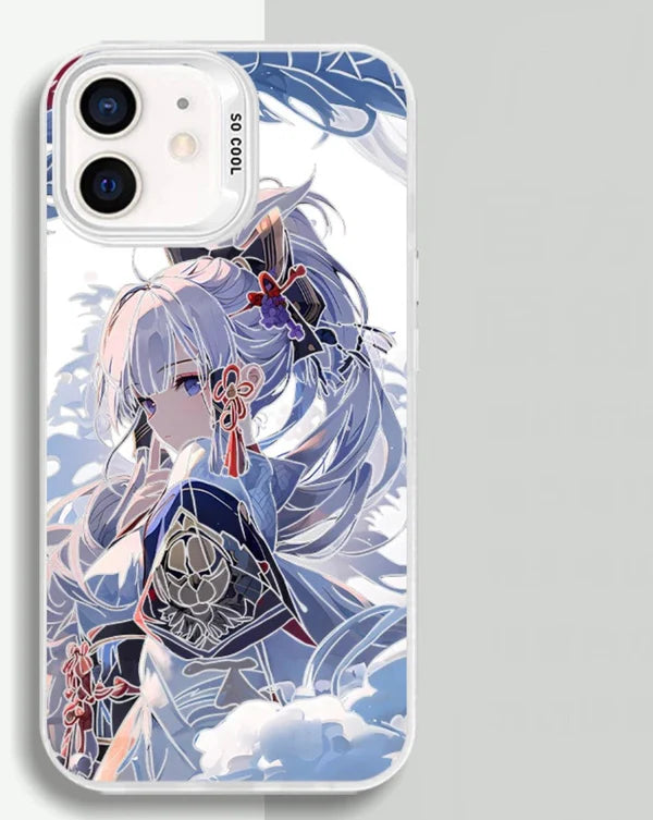 KAMISATO AYAKA ANIME PHONE CASE