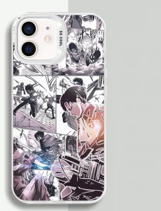 ATTACK ON TITAN LEVI MANGA ANIME PHONE CASE